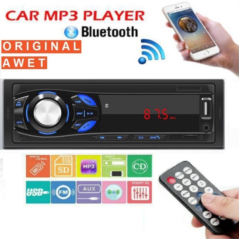 Tape Audio Mobil S211L - BLUETOOTH MULTIFUNGI / Single din / Tape Mobil / lagu / musik / radio  / av