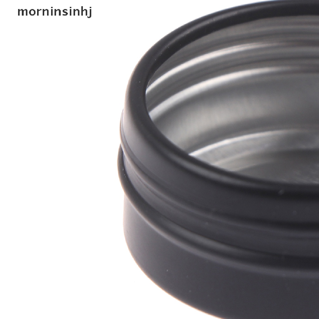 Mornin 10pcs Pot Kosong Bahan Aluminum Untuk Lip Balmwaxkosmetik