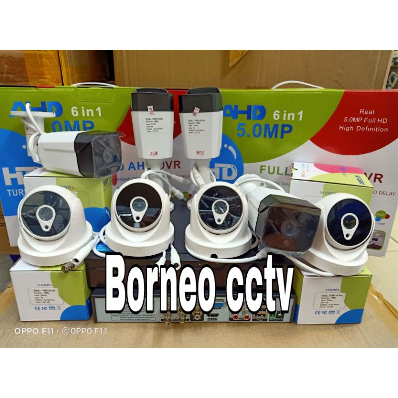 Paket Cctv 8ch AHD 3MEGAPIXEL 1080P Full HD komplit dengan HDD 1TB