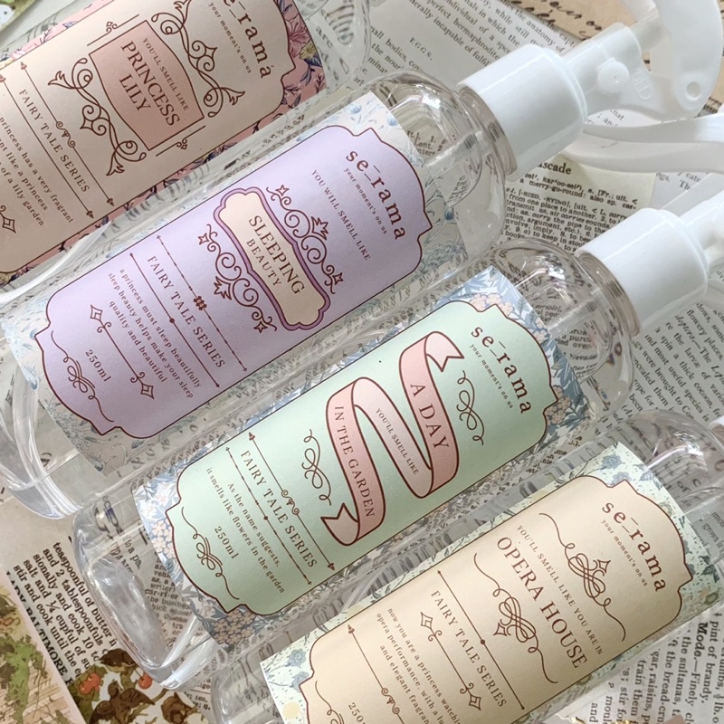 Serama - (NEW PACKAGING) Room &amp; Linen Spray Fairy Tale Series - Pengharum Ruangan Pewangi Pakaian