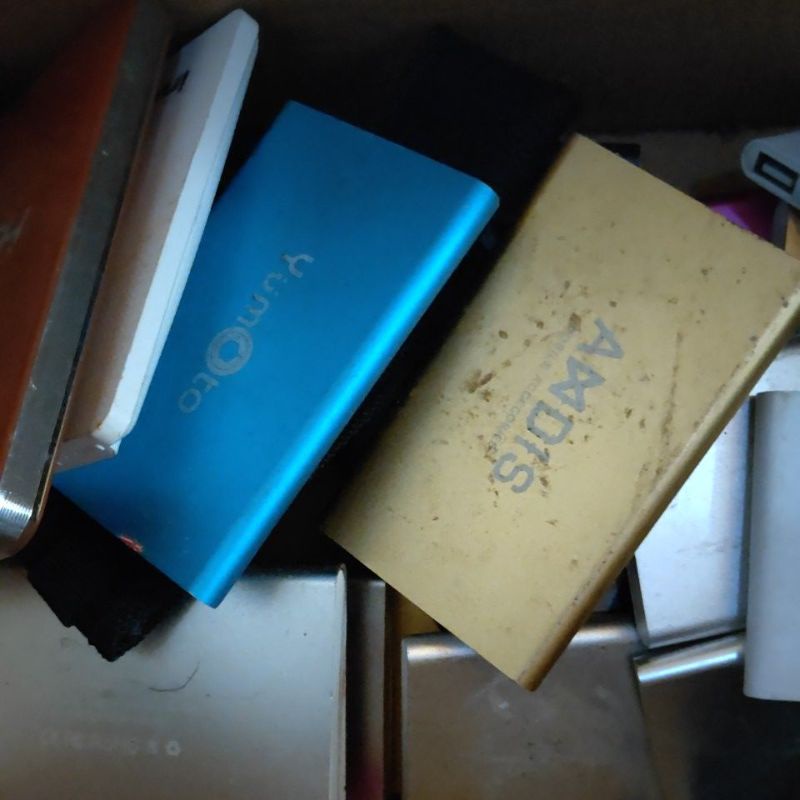 pb slim tipis powerbank  bahan JT Diy power bank gambling