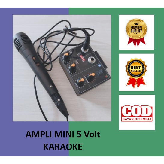 TERLARIS Amplifier Mini 5v Karaoke Bluetooth terlaris - Ampli mini Karaoke 5V