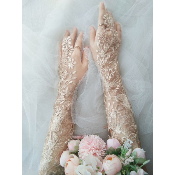 Henna Instant Pengantin Adelus New Series 2021/Wedding Gloves Instant