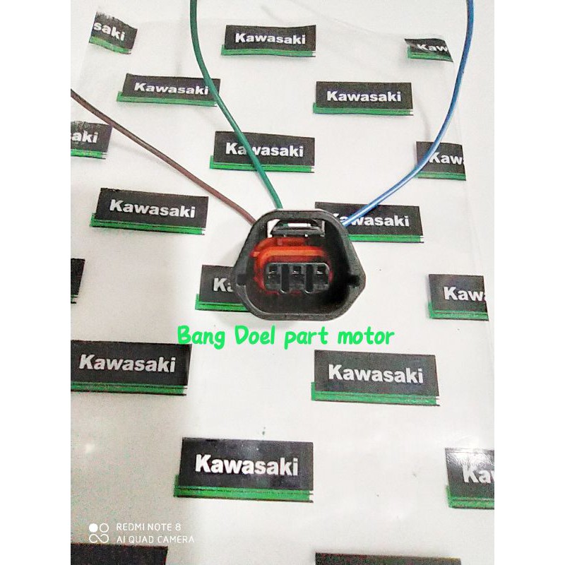 kabel soket sensor TPS throttle body ninja 250 fi