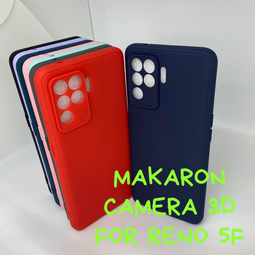 Soft Case oppo reno 5 Pelindung Kamera Bumper Bahan Silikon Tpu Tahan Banting Untuk Oppo Reno 5F new