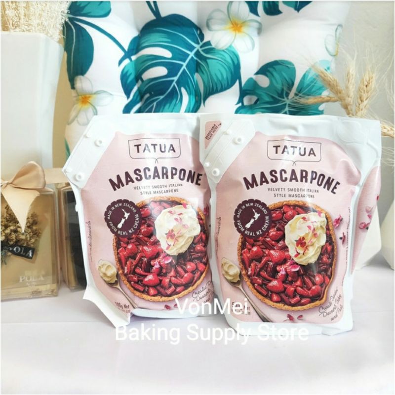TATUA Mascarpone Cheese 500 gr Keju Mascarpone Tatua 500 gr