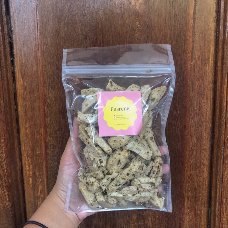 

Basreng Original Asin Daun Jeruk 100gr - Pusreng