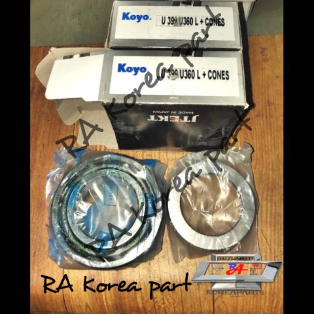 Bearing Roda Belakang Kia Pregio Laker U399 / 
U360L
