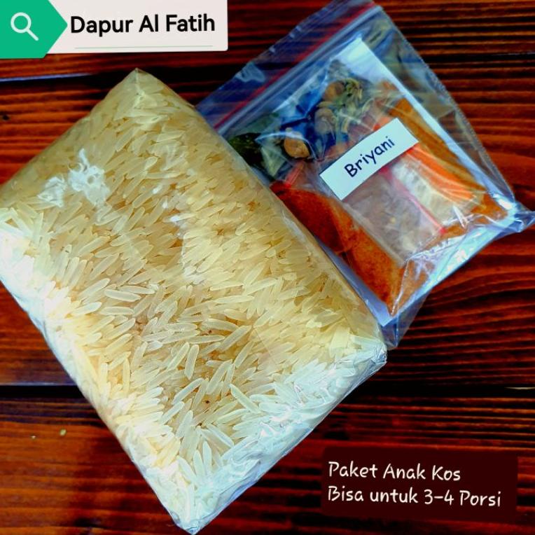 

PRODUK TREND Basmati Nasi Briyani, Mandhi Kebuli dan Kabsah Instan (PAKET ANAK KOS) 2298 ぃ