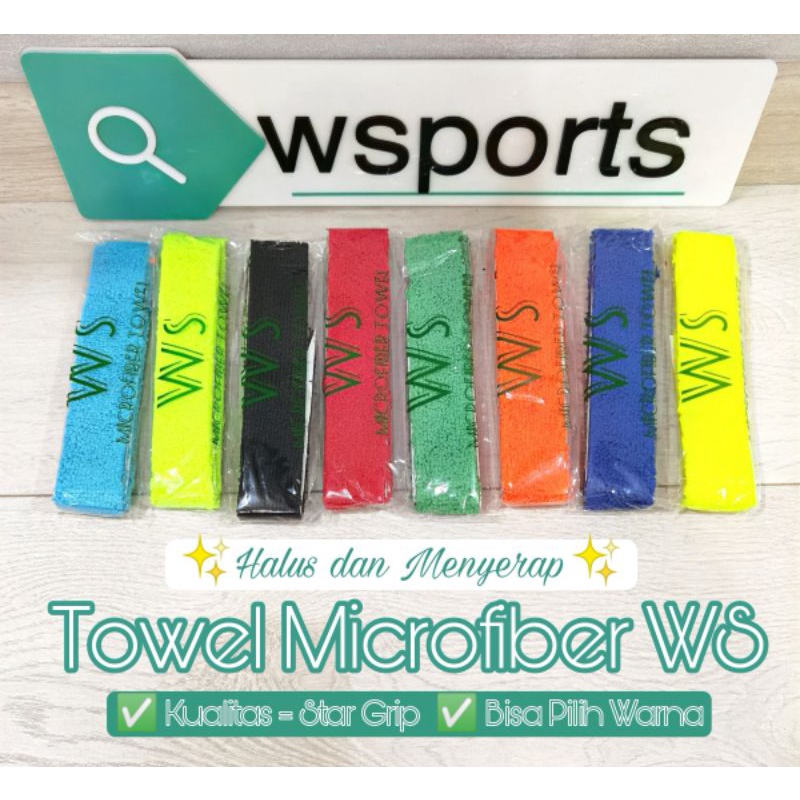 Grip Handuk Towel Badminton Microfiber WS Original