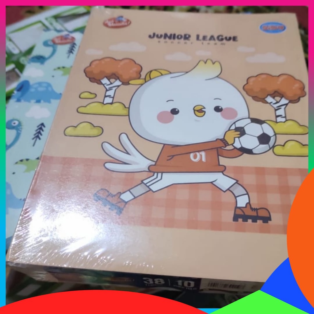 

BUKU TULIS SIDU SINAR DUNIA 38 LEMBAR 1 PACK 10 PCS