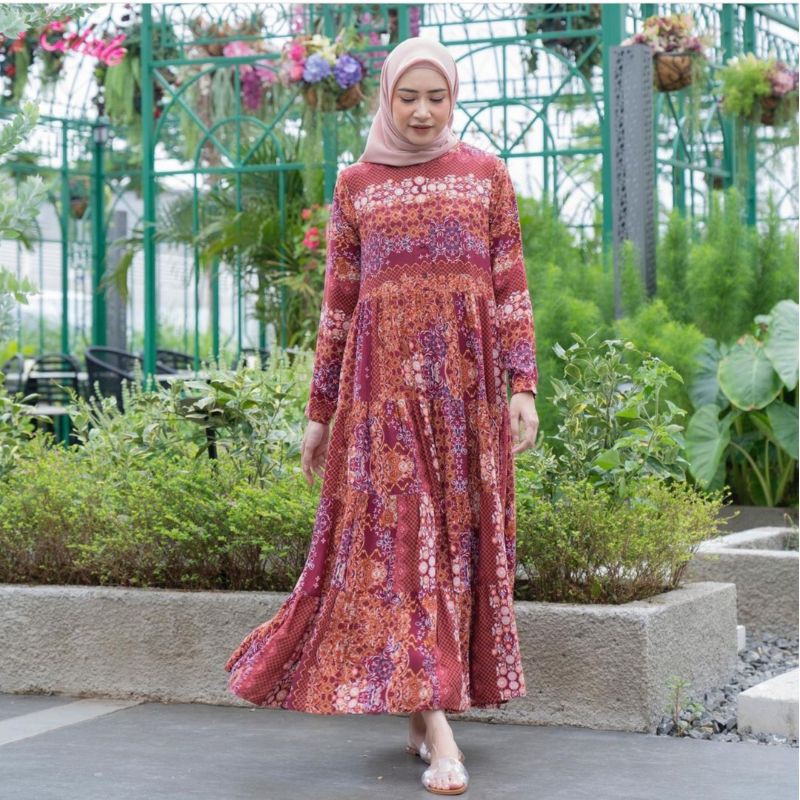 QEENA MIDI DRESS SIZE XXL BY HEAVEN LIGHTS
