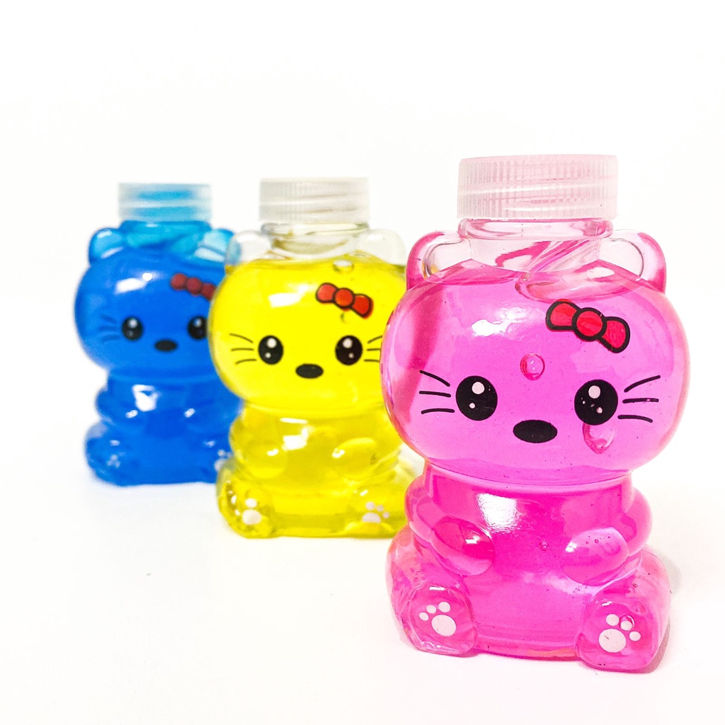Slime Transparant Clear Melatih Sensor Motorik Anak - Slime Mini Lucu
