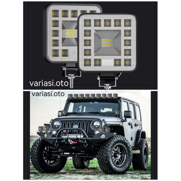 LAMPU TEMBAK SOROT LED BAR CREE CWL WORKLIGHT 23 MATA DAN 14 MATA 12V&amp;24&amp;