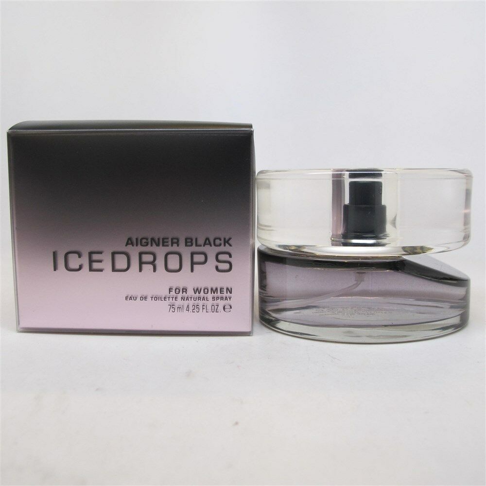 parfum asli eropa Aigner black icedrops woman 75ml (unbox)