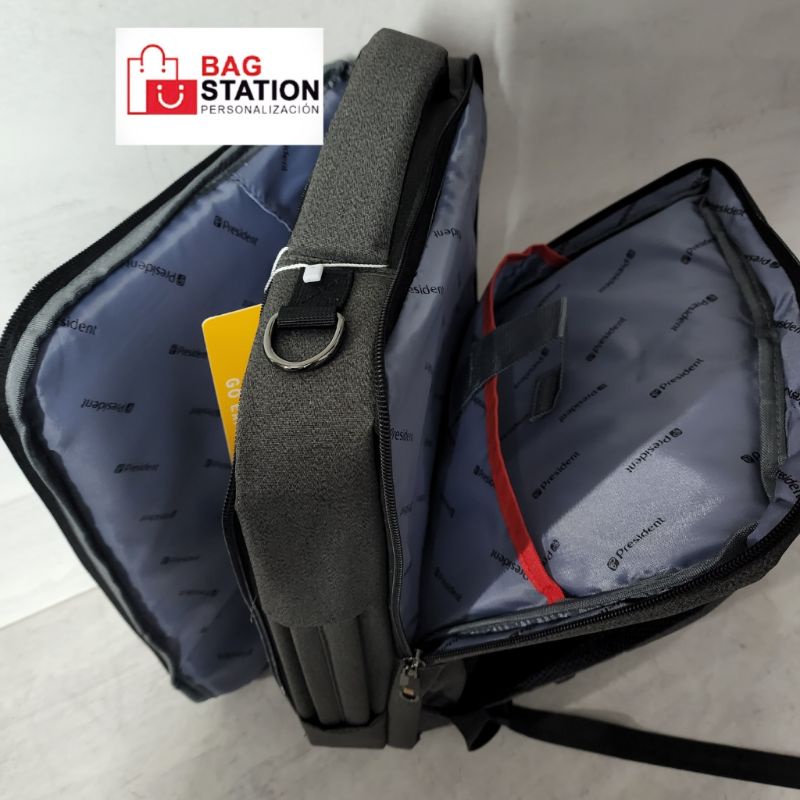 TAS RANSEL LAPTOP BACKPACK PRESIDENT ORIGINAL TAS MULTIFUNGSI 3 IN 1 TAS KERJA TAS KANTOR