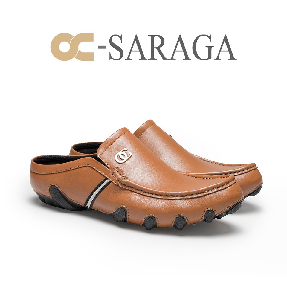 SEPATU SANDAL TUTONG KULIT OC-SARAGA