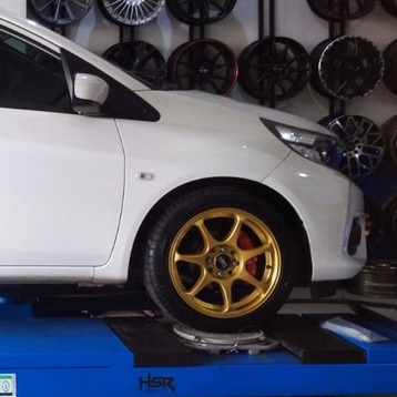 paket velg hsr sebunsuta ring 16 dan ban agya brio city gratis ongkir