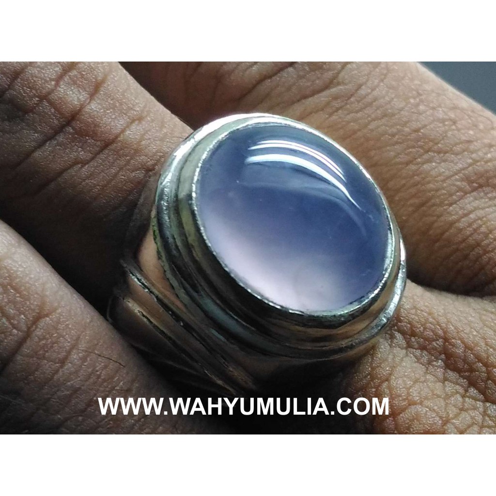 Batu Cincin Akik Biru Langit Baturaja Asli (Kode:586)