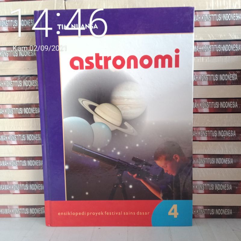 BUKU ASLI - ENSIKLOPEDI PROYEK FESTIVAL SAINS DASAR 4 |  ASTRONOMI