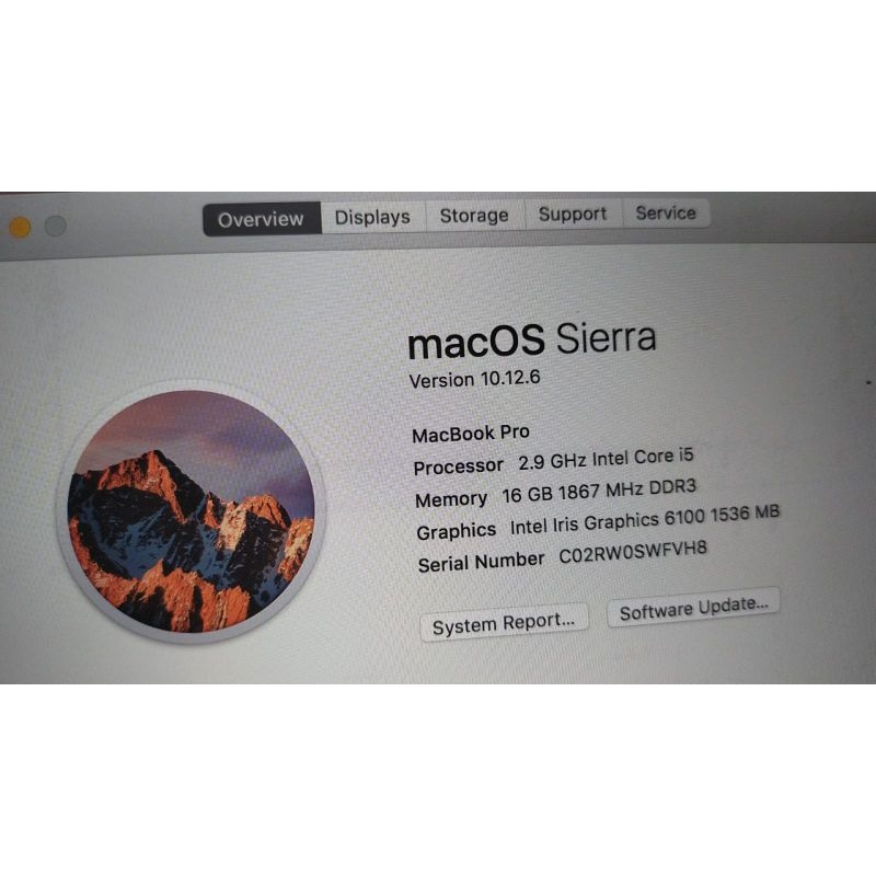 OBRAL MACBOOK PRO RETINA 13 IN 2015 RAM16 SSD512 COREI5 MULUSS