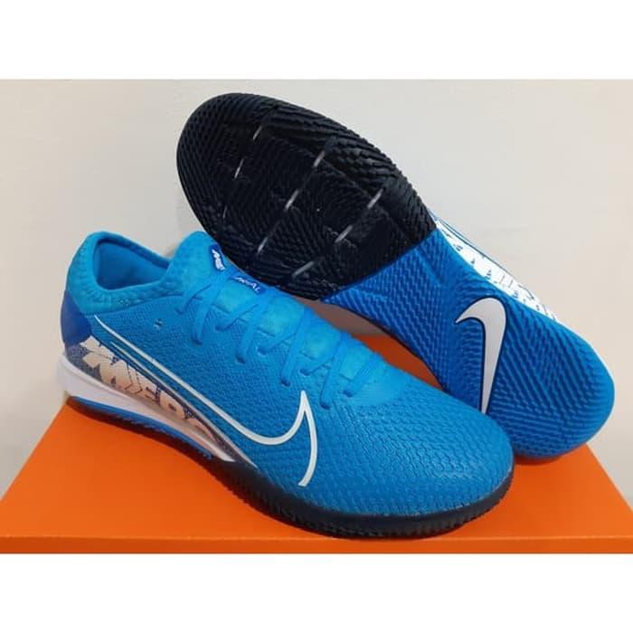 Sepatu Futsal Nike Mercurial VaporX 13 Pro Blue Hero