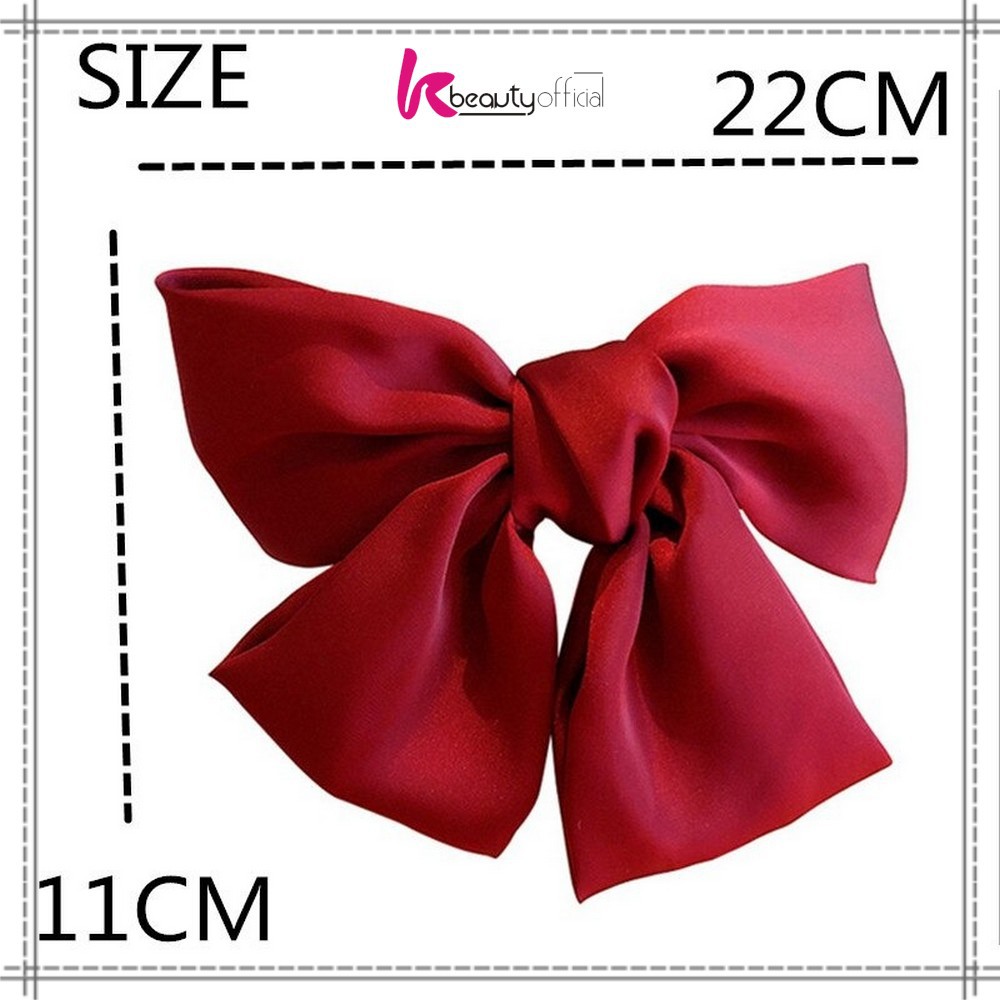 KB-C160 Ikat Rambut Pita Besar Kuncir Rambut Hairband Aksesoris Wanita Kunciran Rambut Korea Style-6