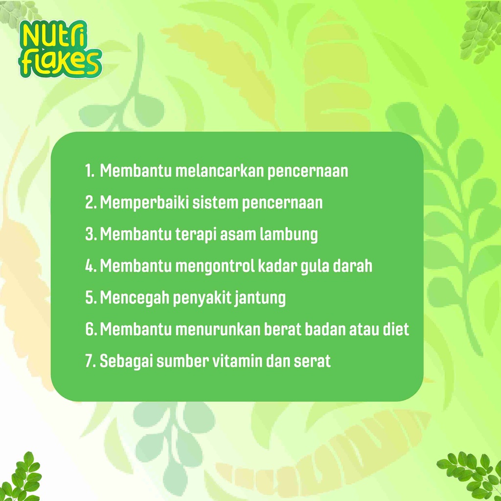 Nutriflakes Umbi Garut Asam Lambung, Maag dan Gerd 3 Box