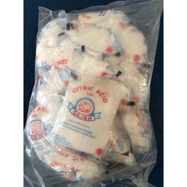 

Citric Acid Per Pak (20pcs)