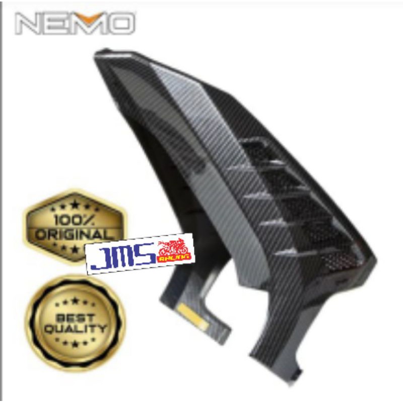 Cover tutup sen depan atas carbon karbon yamaha nmax new 2020 nemo