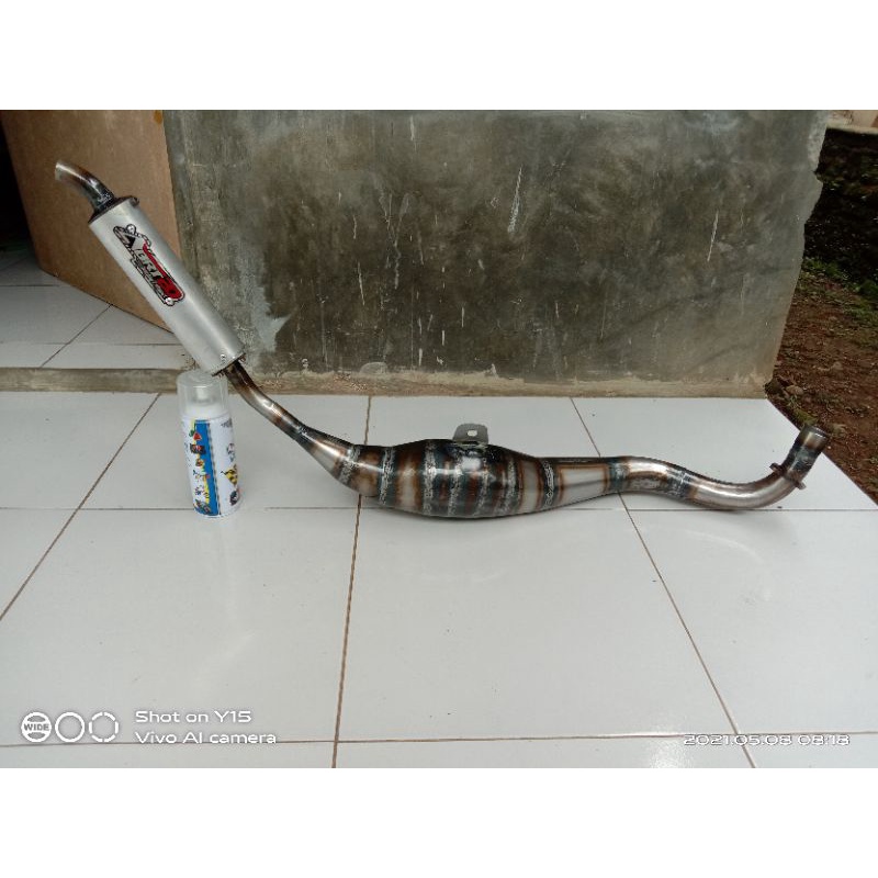 Knalpot kolong ABRT20 f1zr fiz fizr force one f1 kalajengking