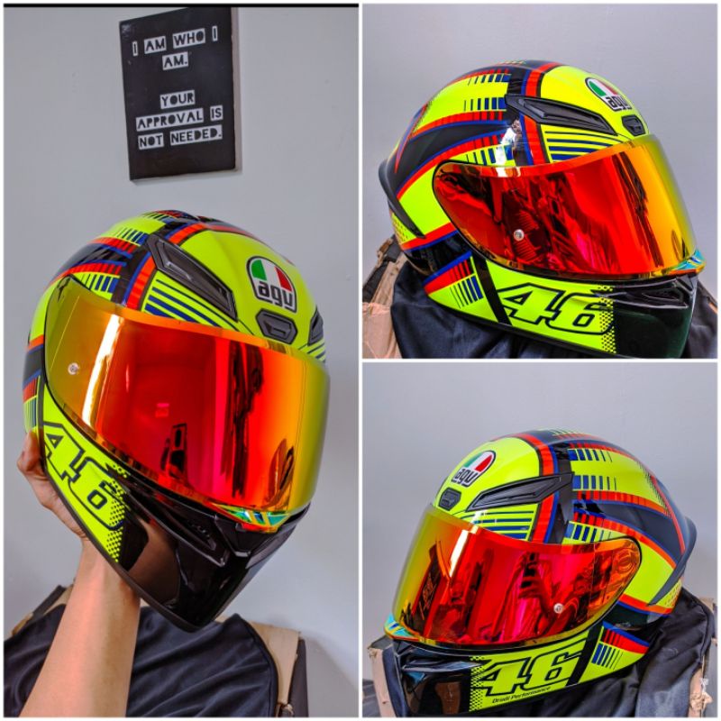 Helm AGV K1 SOLELUNA ORIGINAL SECOND LIKE NEW not SHOEI ARAI XLITE NOLAN LS2 ZEUS NJS RSV KYT