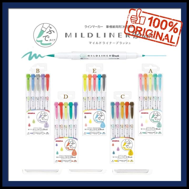 

Force | Zebra Highlighter Mildliner Brush / Midliner Original Jepang