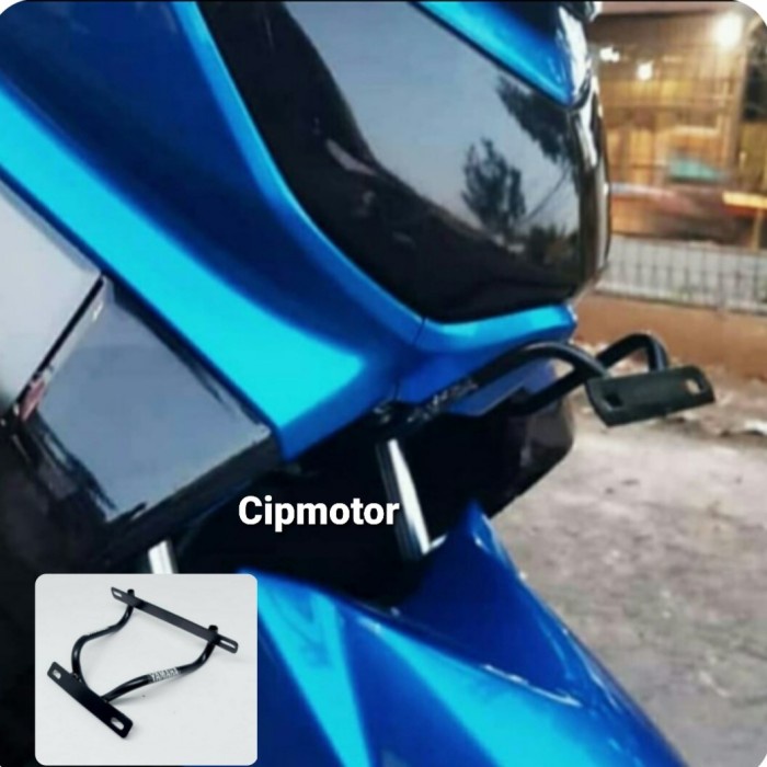 Breket Dudukan plat nomer Nmax old dan new Nmax 2021 2022 kumis