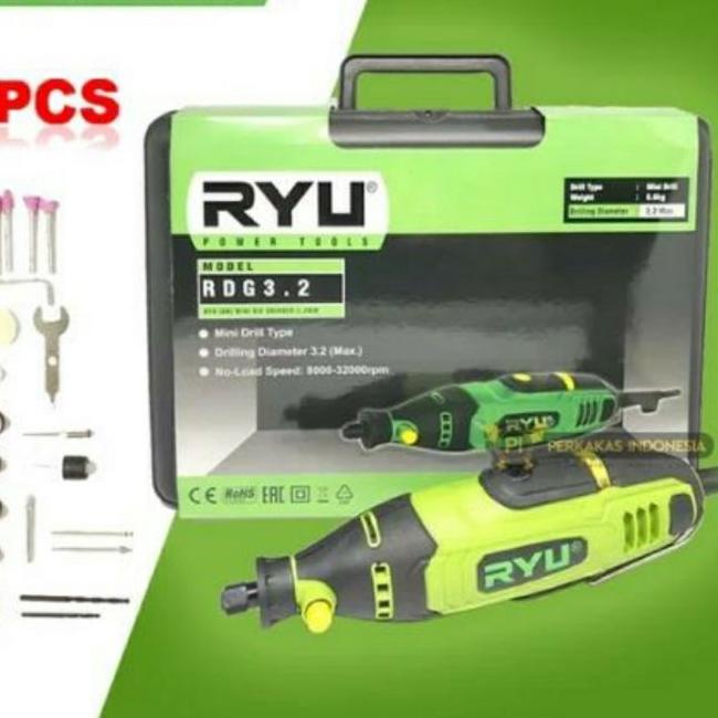 RYU RDG 3.2 Mini die grinder set tuner gerinda bor mini RYU RDG3.2 Bor cun