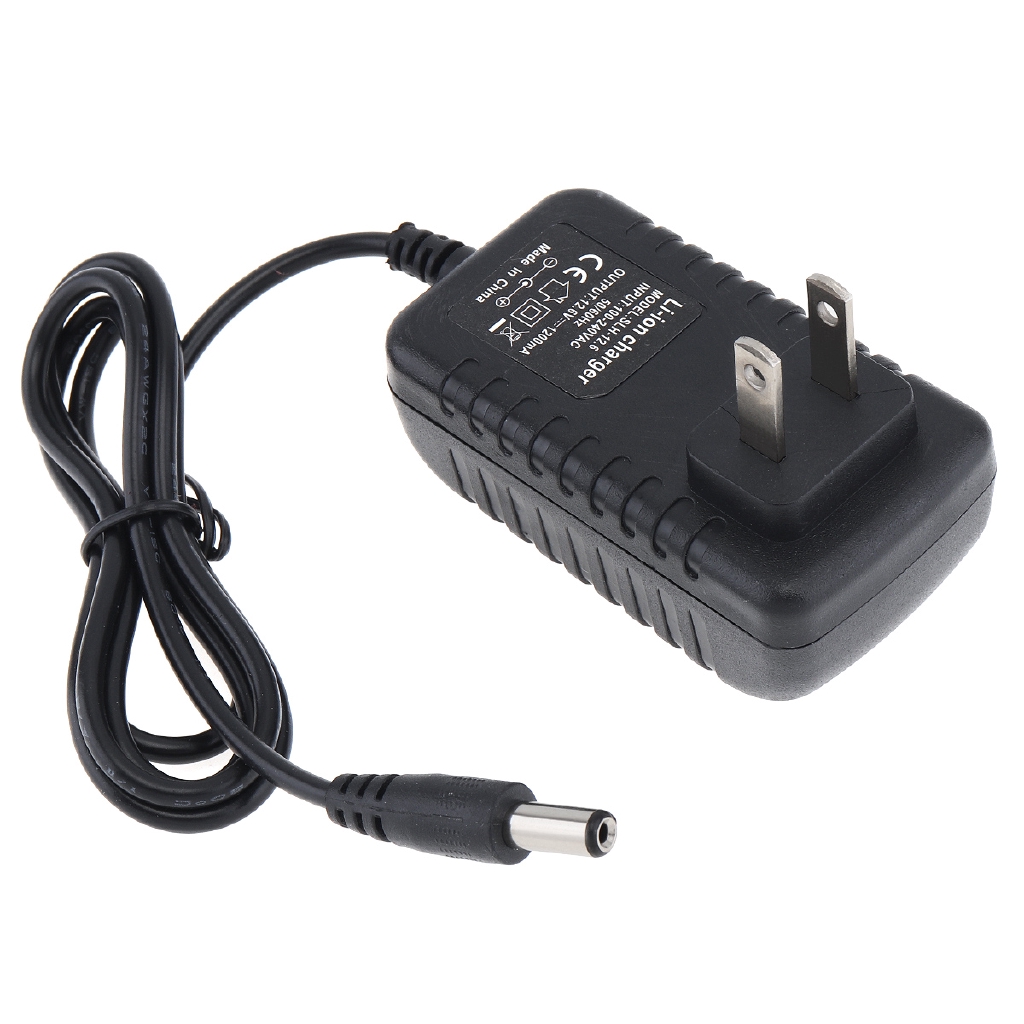 Charger Isi Ulang Baterai Lithium Portable 12.6V