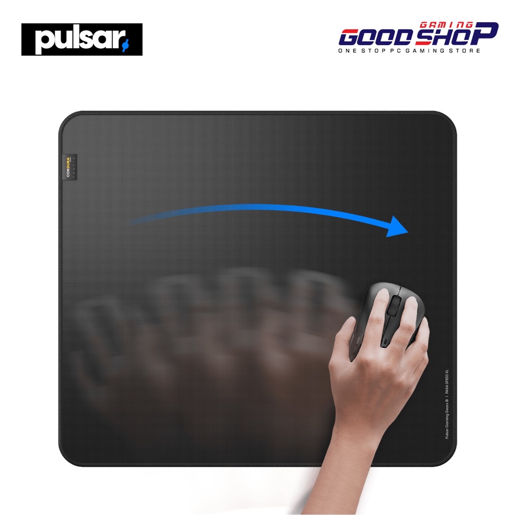 Pulsar ParaSpeed XL soft CORDURA (High Speed) - Gaming Mousepad