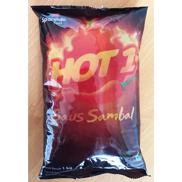 

Saos Sambal Hot 1, Berat 1 kg