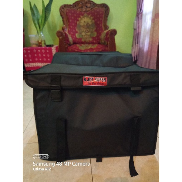 TAS POS / TAS KURIR / TAS OBROK MOTOR / TAS RONJOT ( SIZE SEDANG)