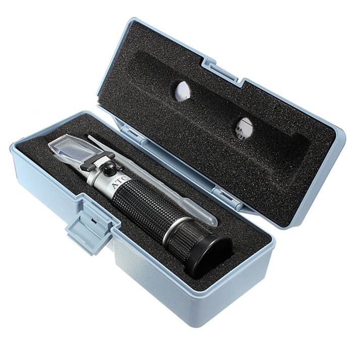 Portable Brix Refractometer-Refraktometer Gula 0-32% Alat Ukur Tingkat Kemanisa Kadar Gula