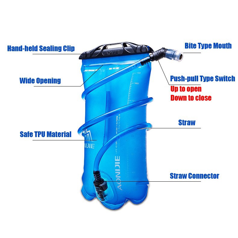 AONIJIE SD16 water bladder - kantong air - outdoor waterbag