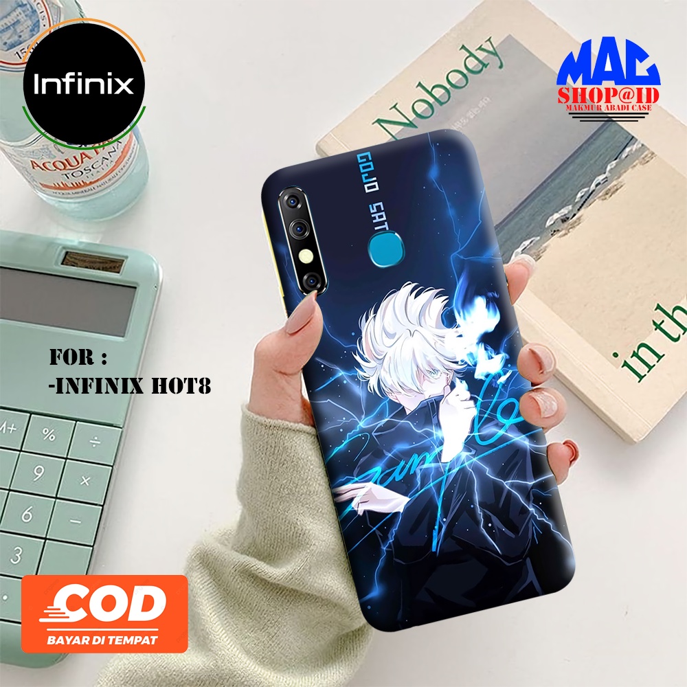 Hard Case 3D FullPrint  [IN03] Infinix Hot 8 Terbaru Casing Handphone-Pelindung Handphone Casing Murah