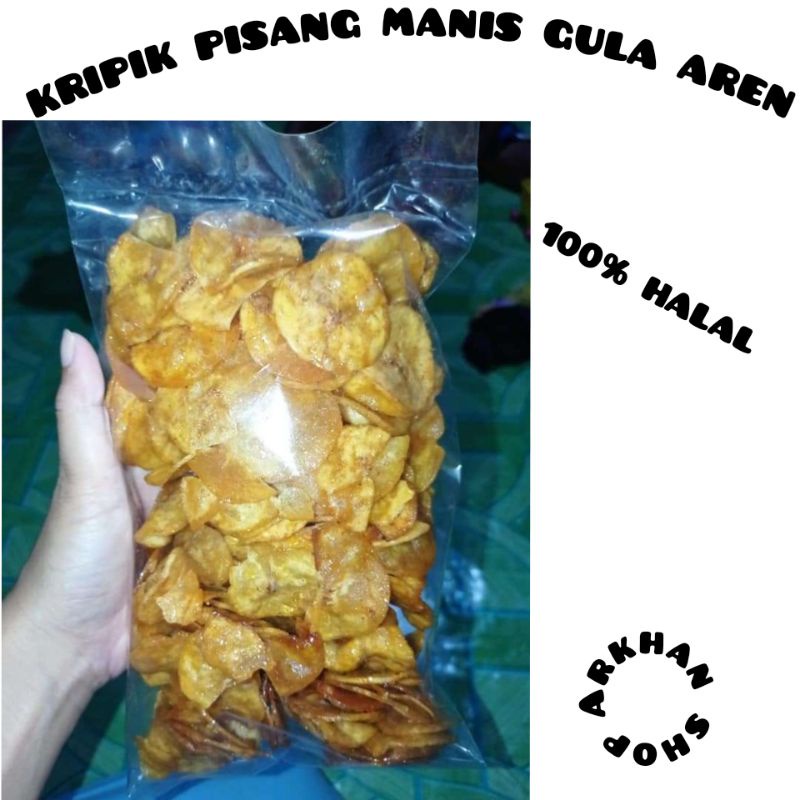 

KRIPIK PISANG MANIS GULA AREN 200g