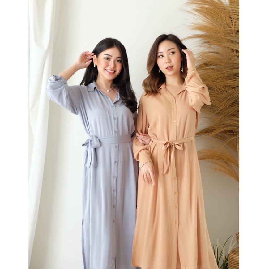 Aria Shirtdress Pakaian Wanita