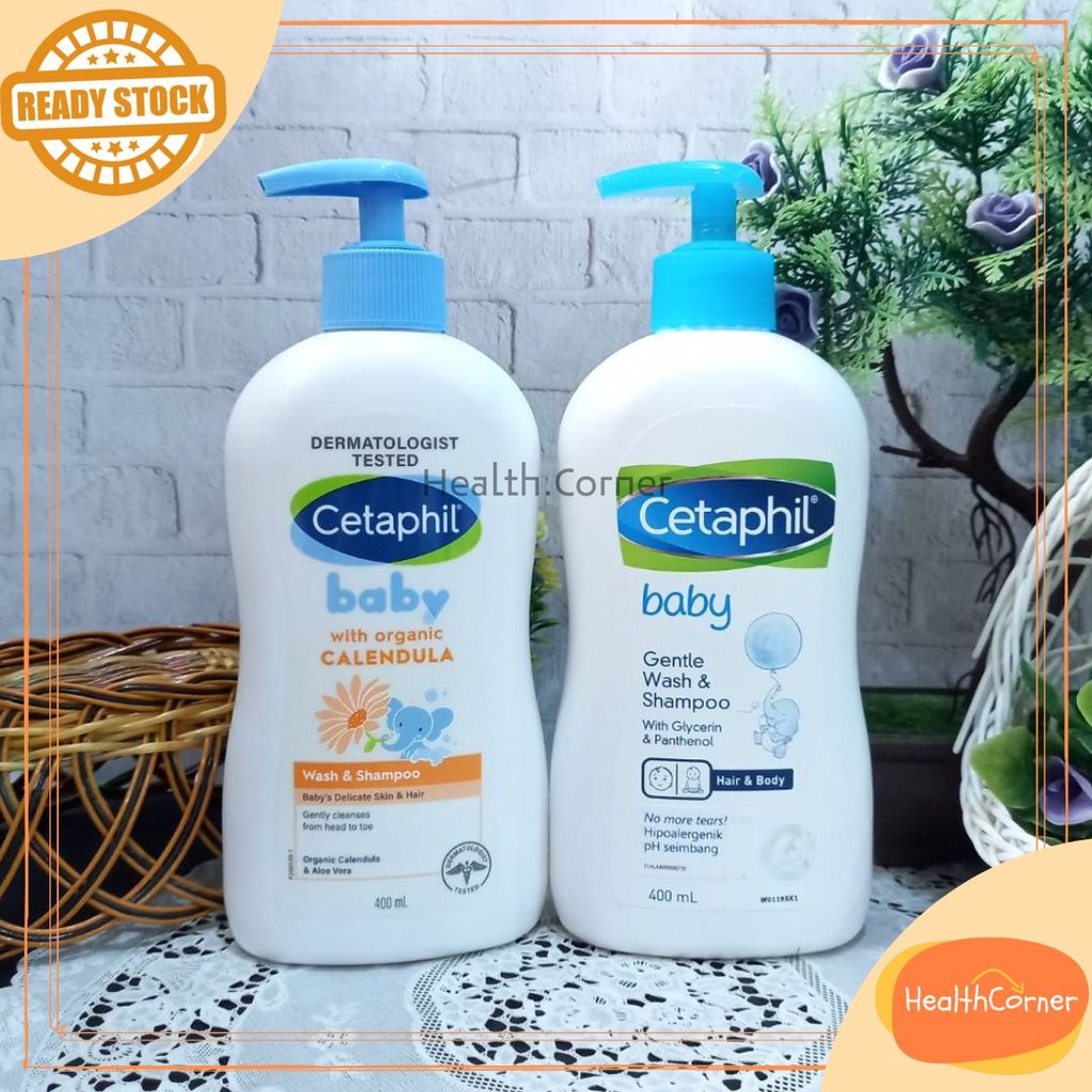 Cetaphil Baby Gentle Wash and Shampoo 400ml pump