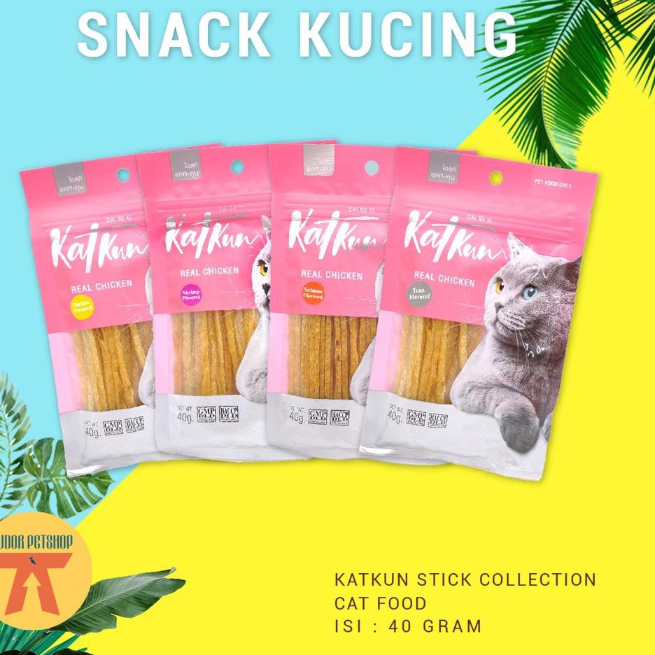 [RH0423] SNACK Kucing KATKUN STICK 40 GRAM FOR CAT COLLECTION / MAKANAN [Restoks lagi] [...TR1MS....