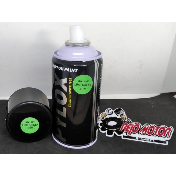 

PILOX/PYLOX /SOLID COLOURS & METALLIC COLOURS/ KMI U/C LIME GREEN (NEW) / ANTI BAKAR ORIGINAL NIPPON