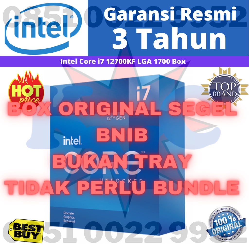 Intel Core i7 12700KF LGA 1700 Box