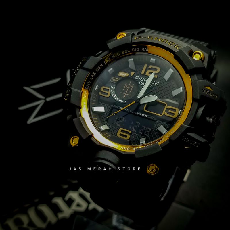 Jam Tangan Pria G Shock Gold GWG X Maternal Ds Custom Include Bonus [Limited Edition]