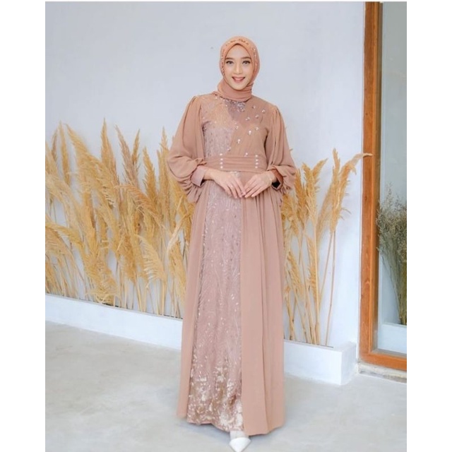 GAUN PESTA/GAMIS MUSLIMAH/GAMIS KONDANGAN/GAMIS TERBARU